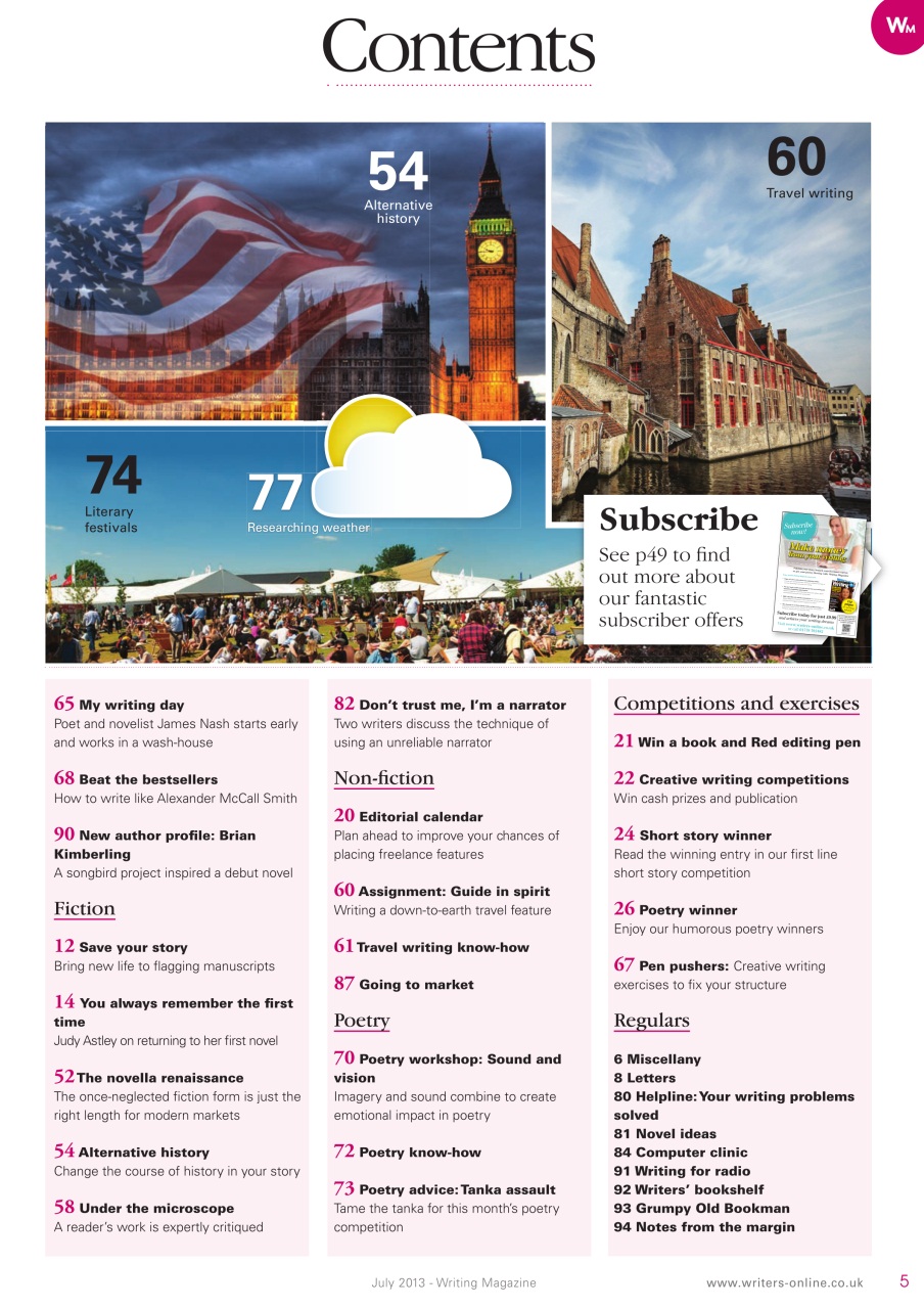 Writing Magazine Preview Pages