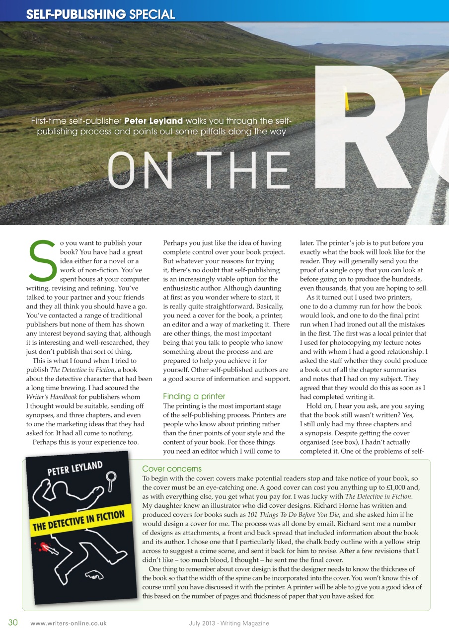 Writing Magazine Preview Pages