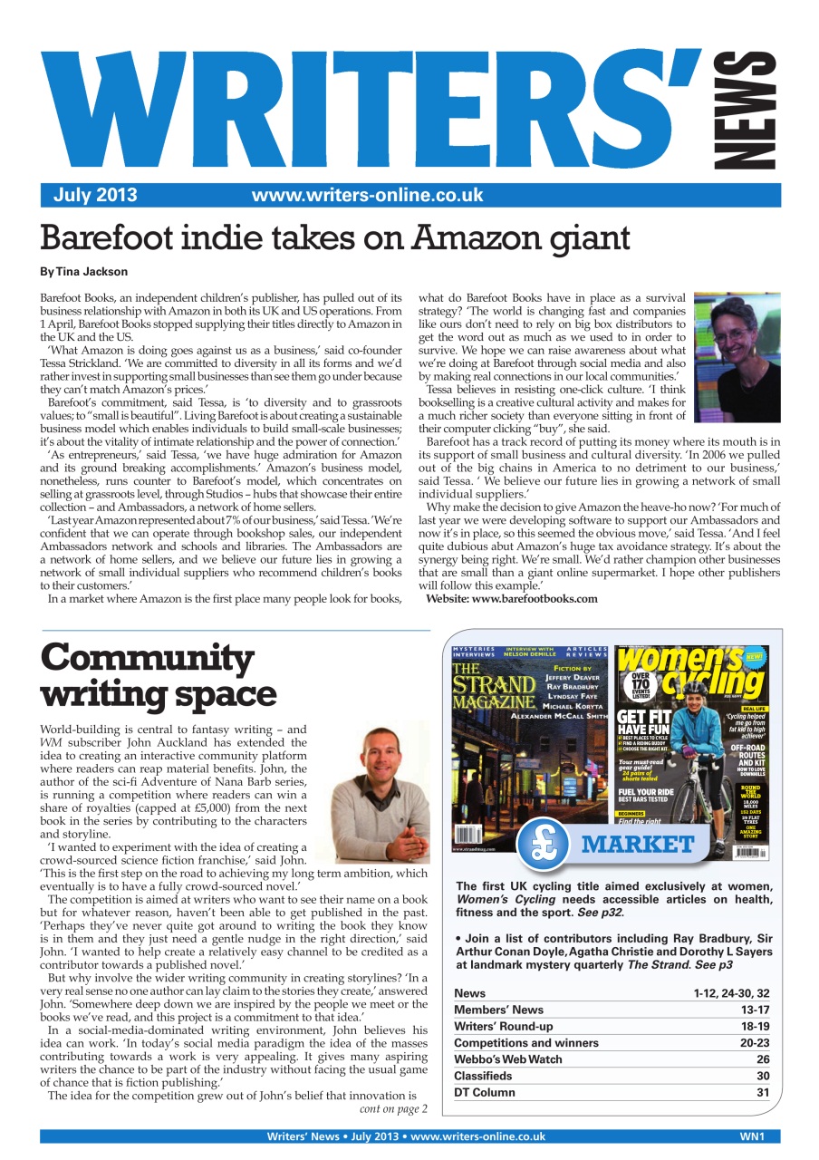 Writing Magazine Preview Pages