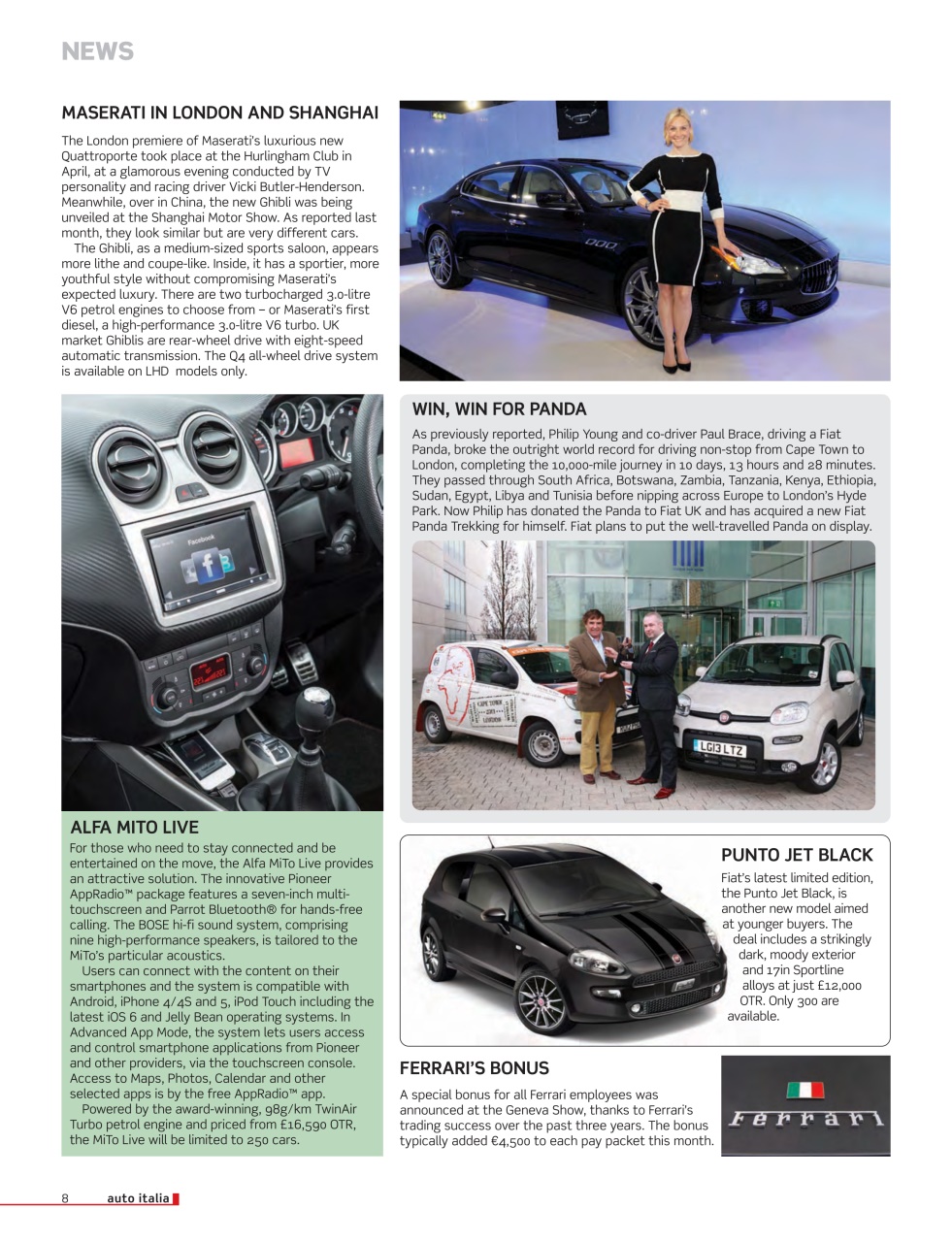 AutoItalia Magazine Preview Pages