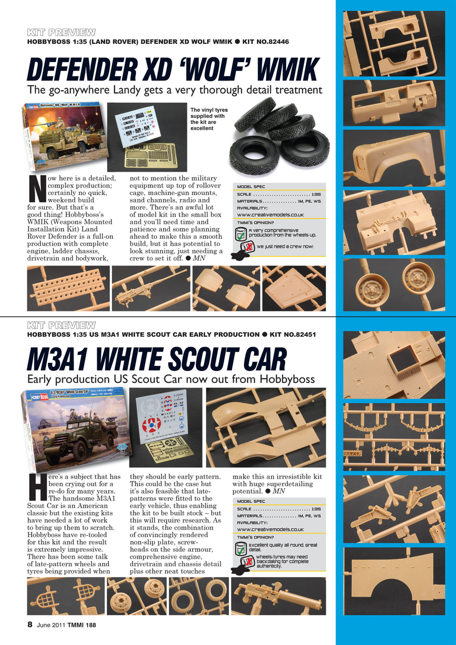 Tamiya Model Magazine Preview Pages