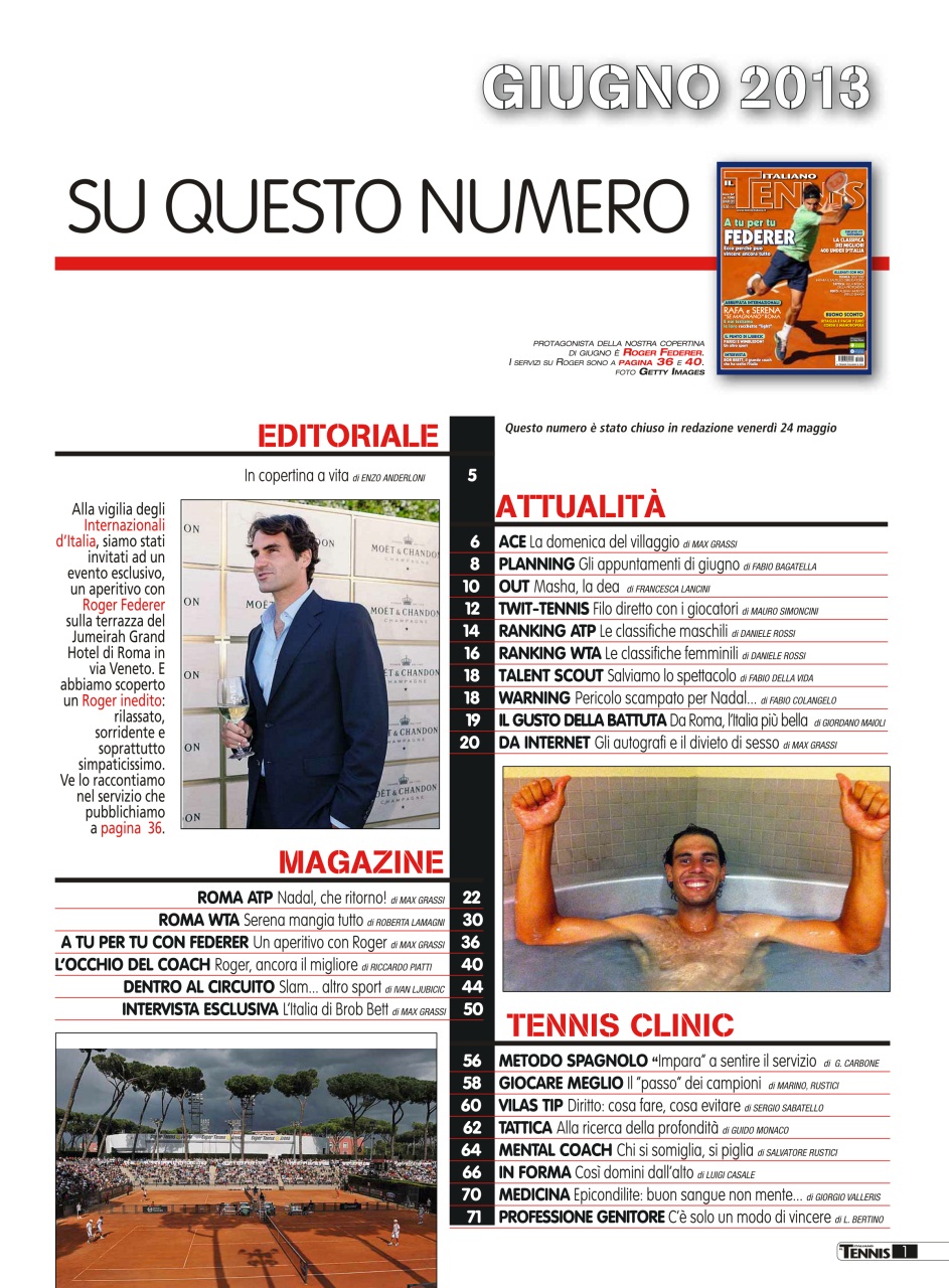 Il Tennis Italiano Preview Pages