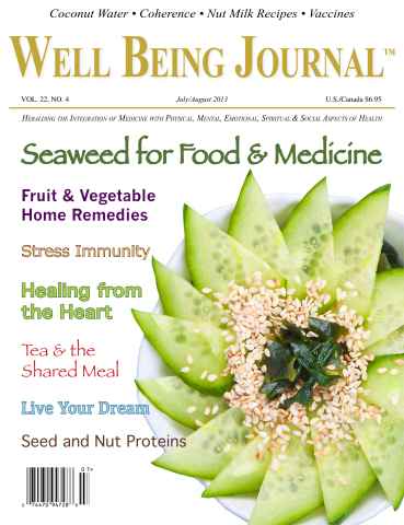 Well Being Journal issue July-August 2013