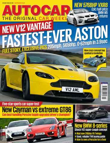 Autocar issue 29th May 2013