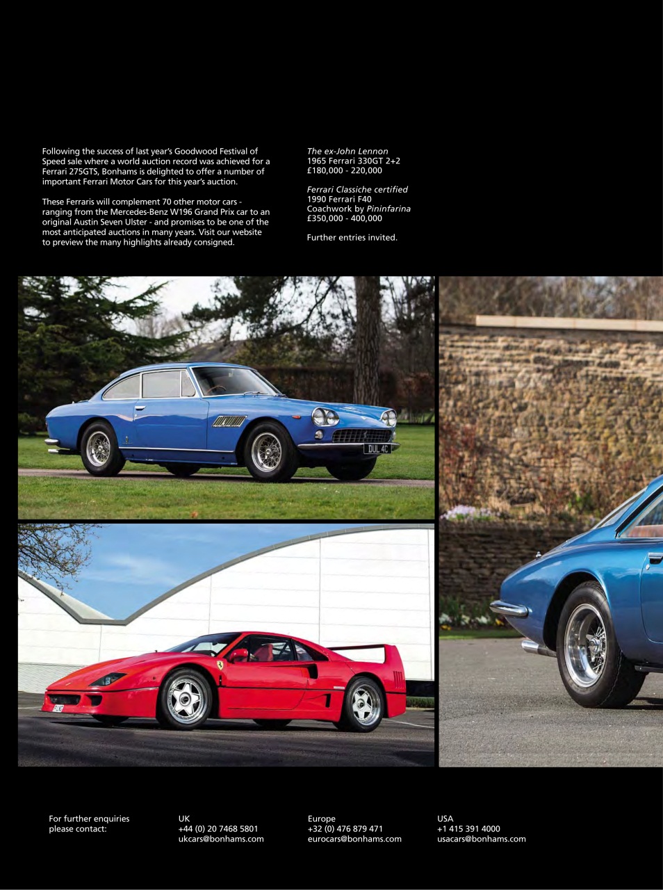 Classic & Sports Car Preview Pages