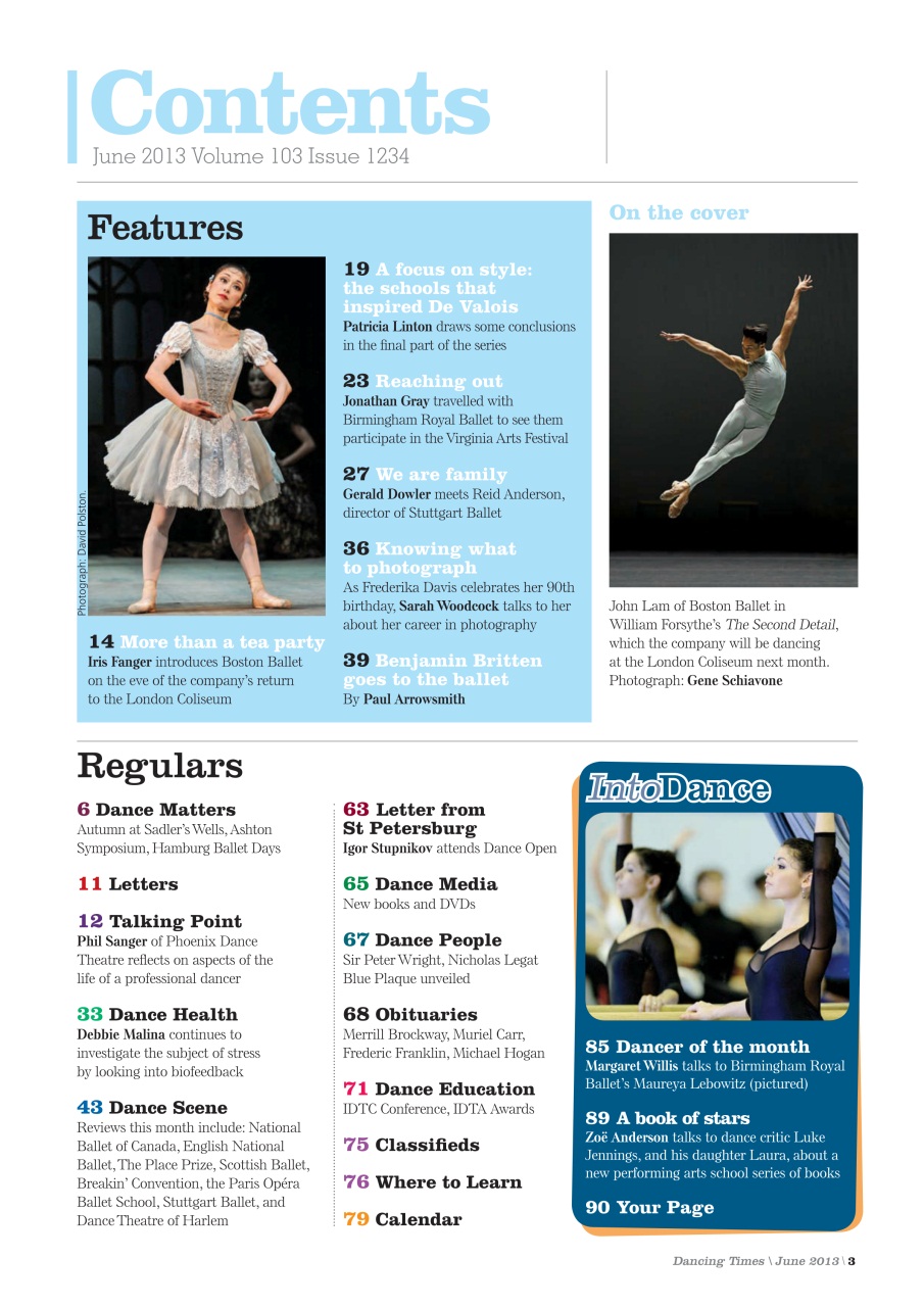 Dancing Times Preview Pages