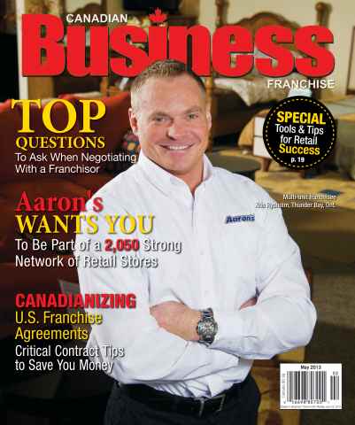 Canadian Business Franchise issue May 2013