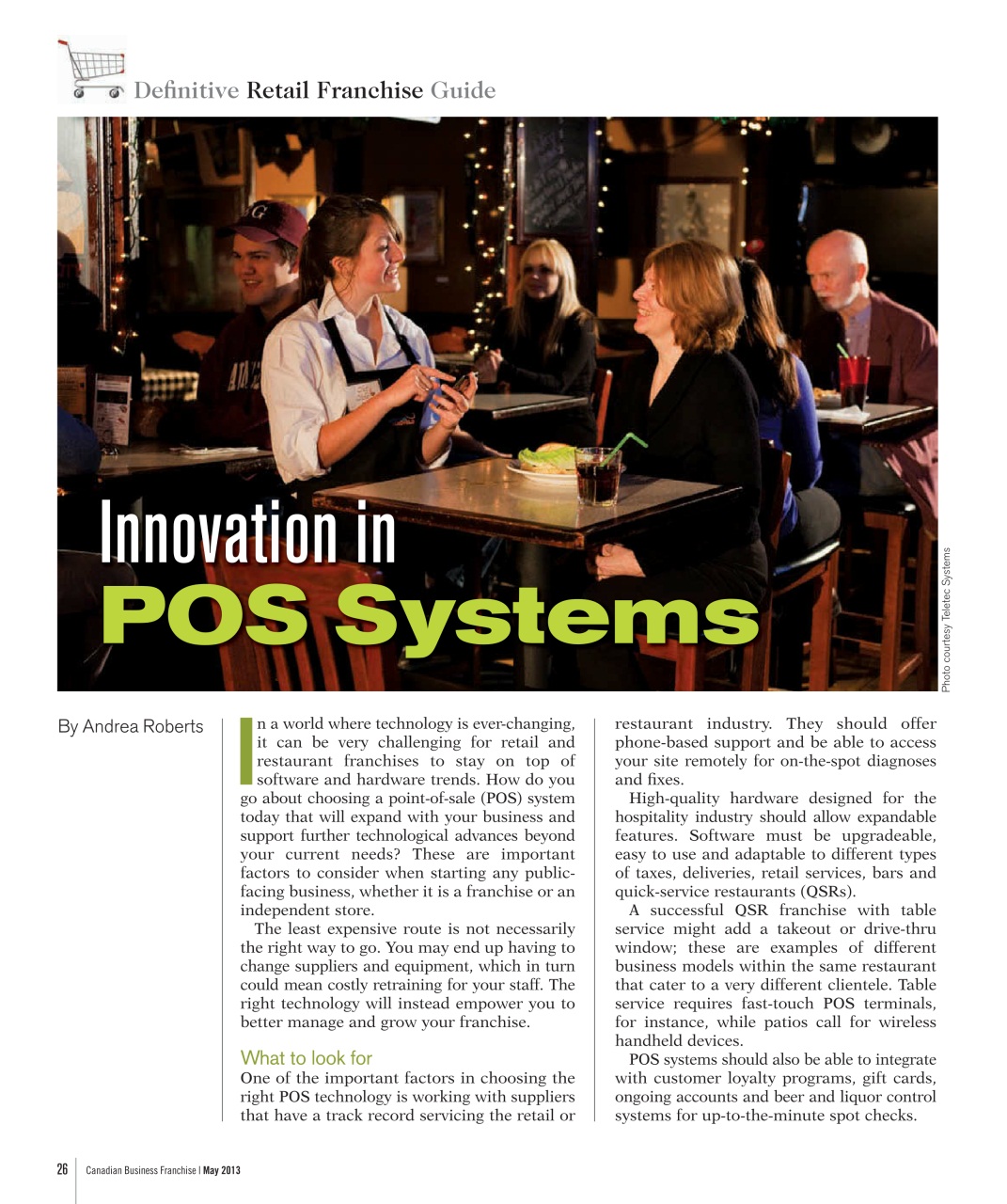 Canadian Business Franchise Preview Pages