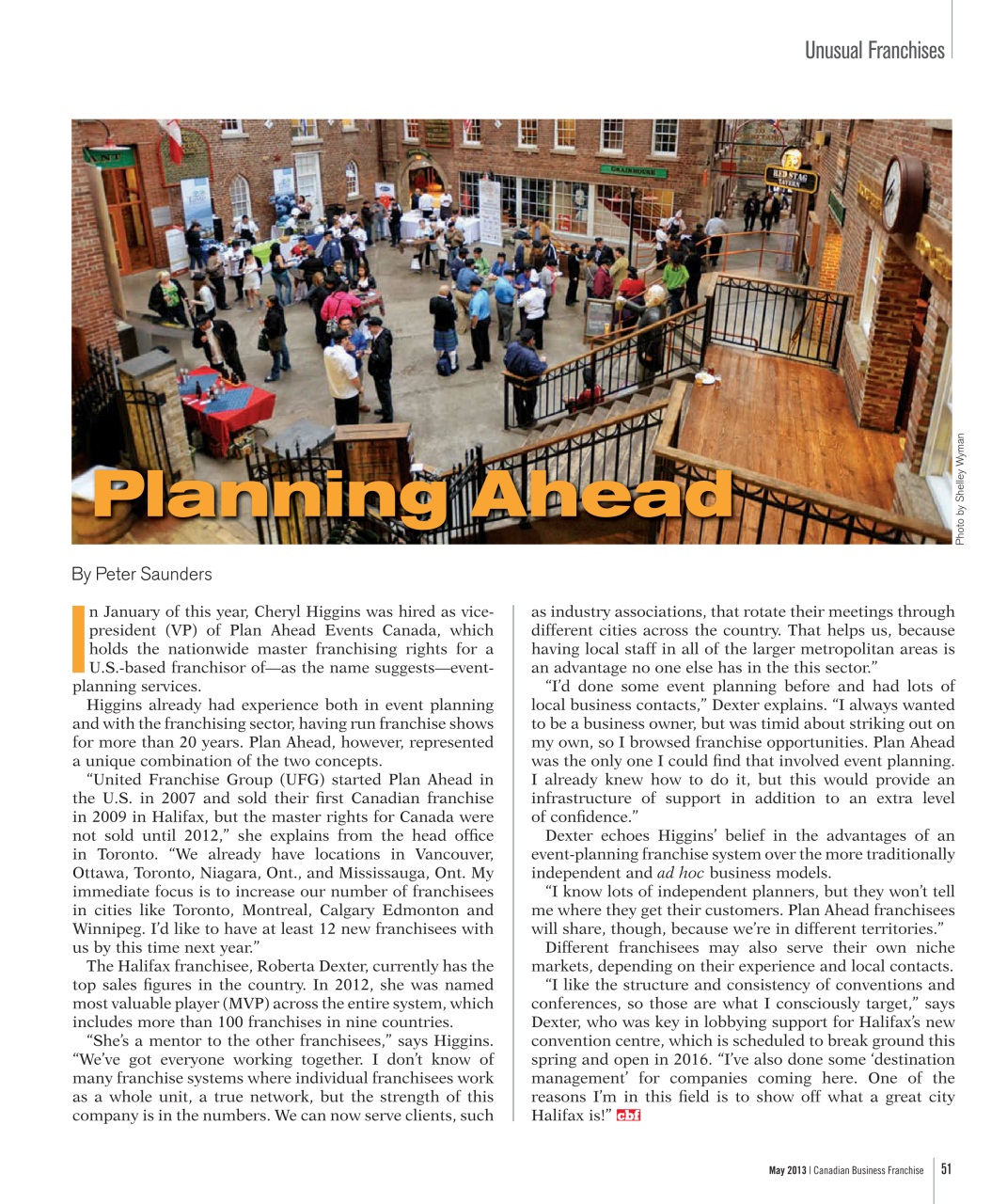 Canadian Business Franchise Preview Pages