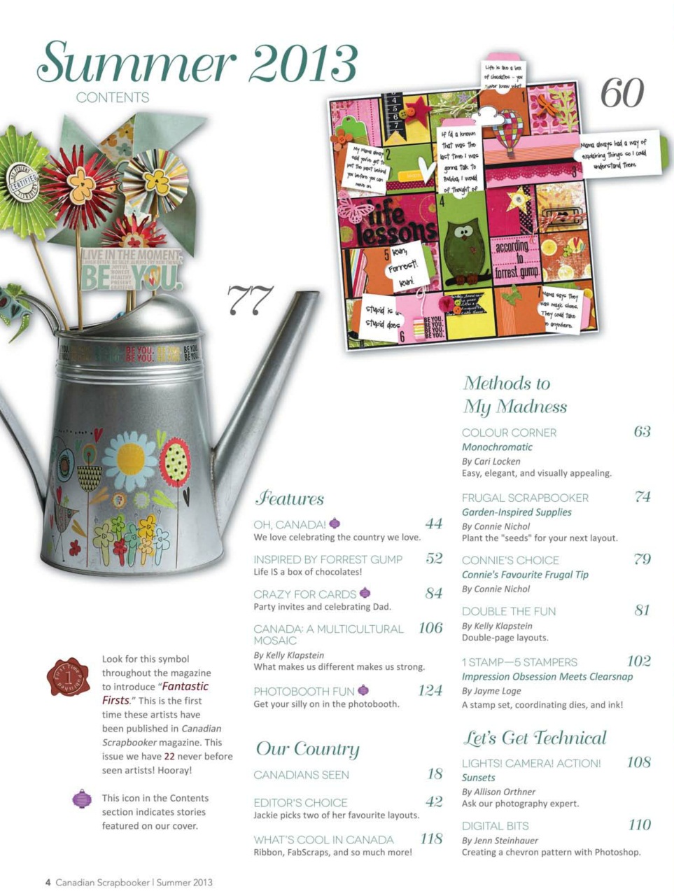 Creative Scrapbooker Preview Pages