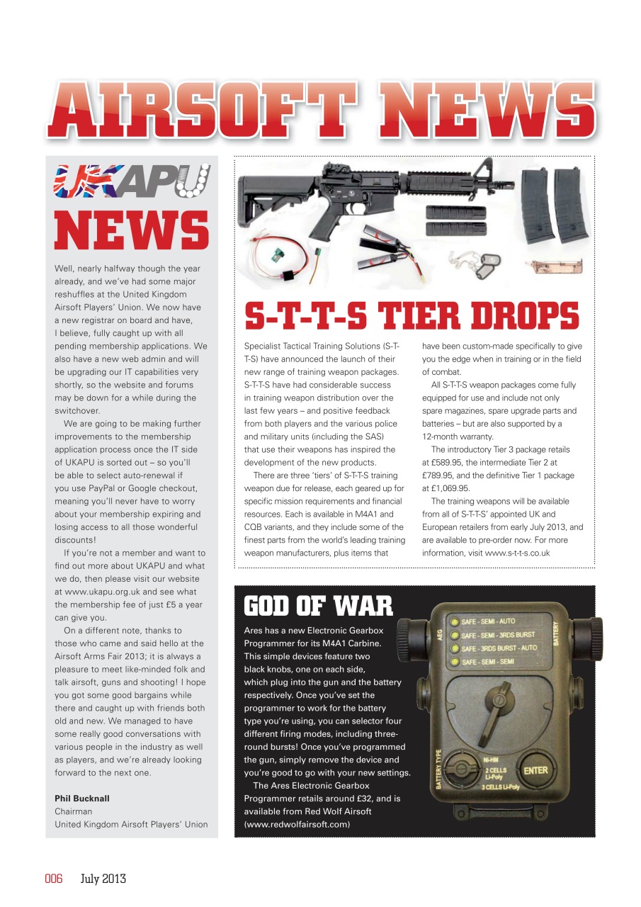 Airsoft Action Preview Pages