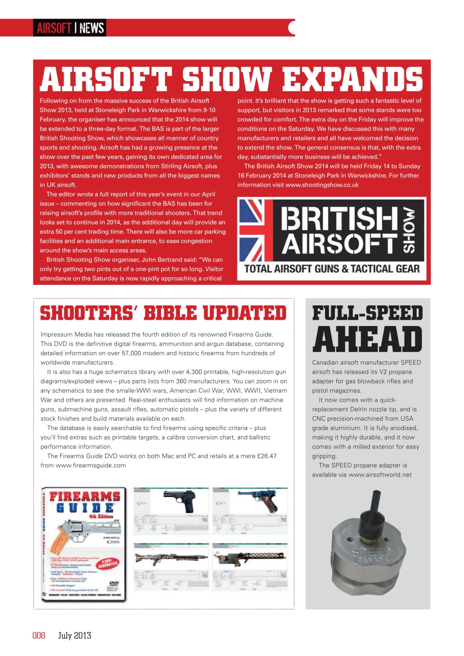 Airsoft Action Preview Pages