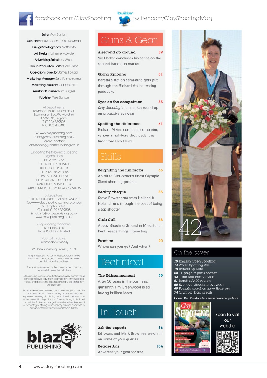 Clay Shooting Preview Pages