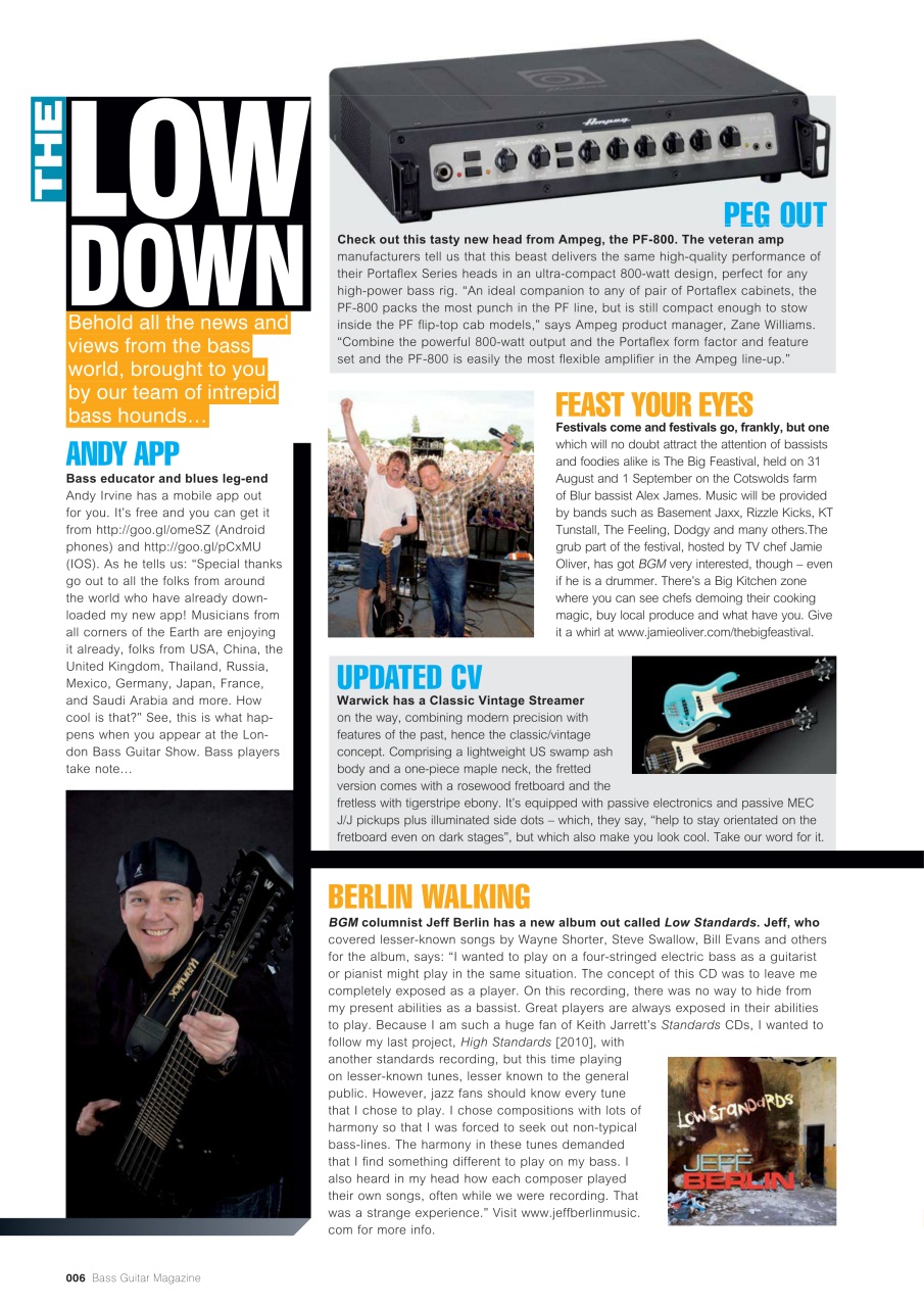 Bass Player UK Preview Pages