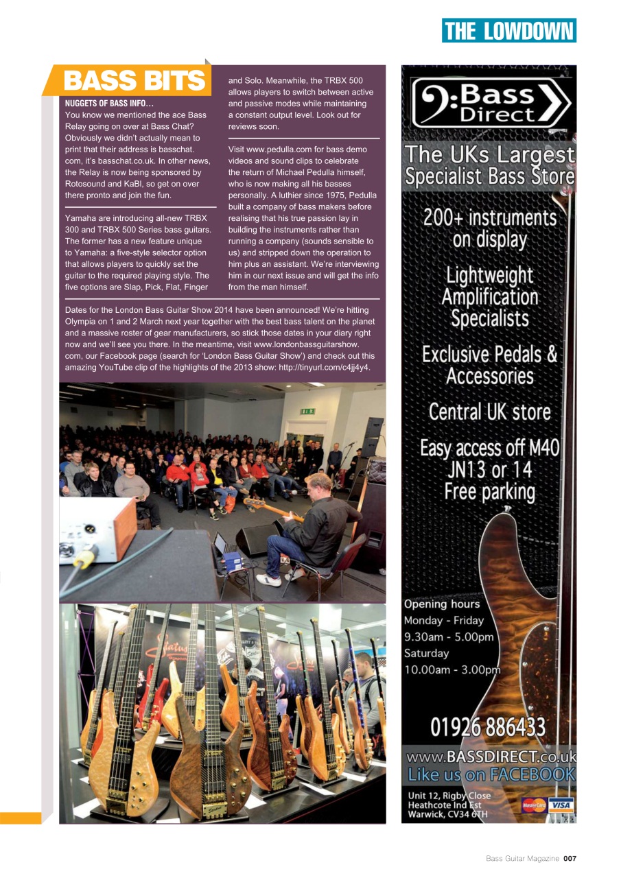 Bass Player UK Preview Pages