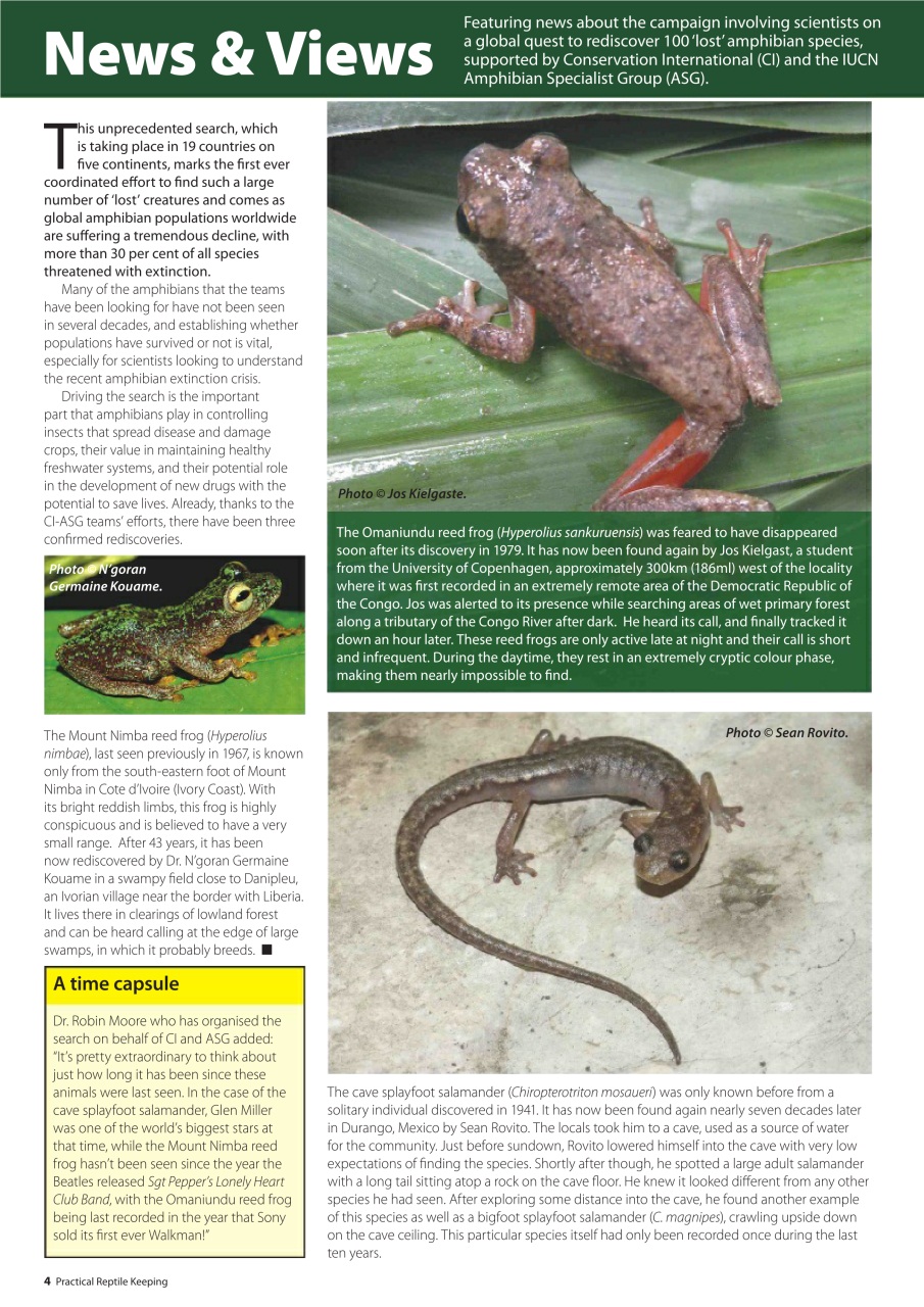 Practical Reptile Keeping Preview Pages