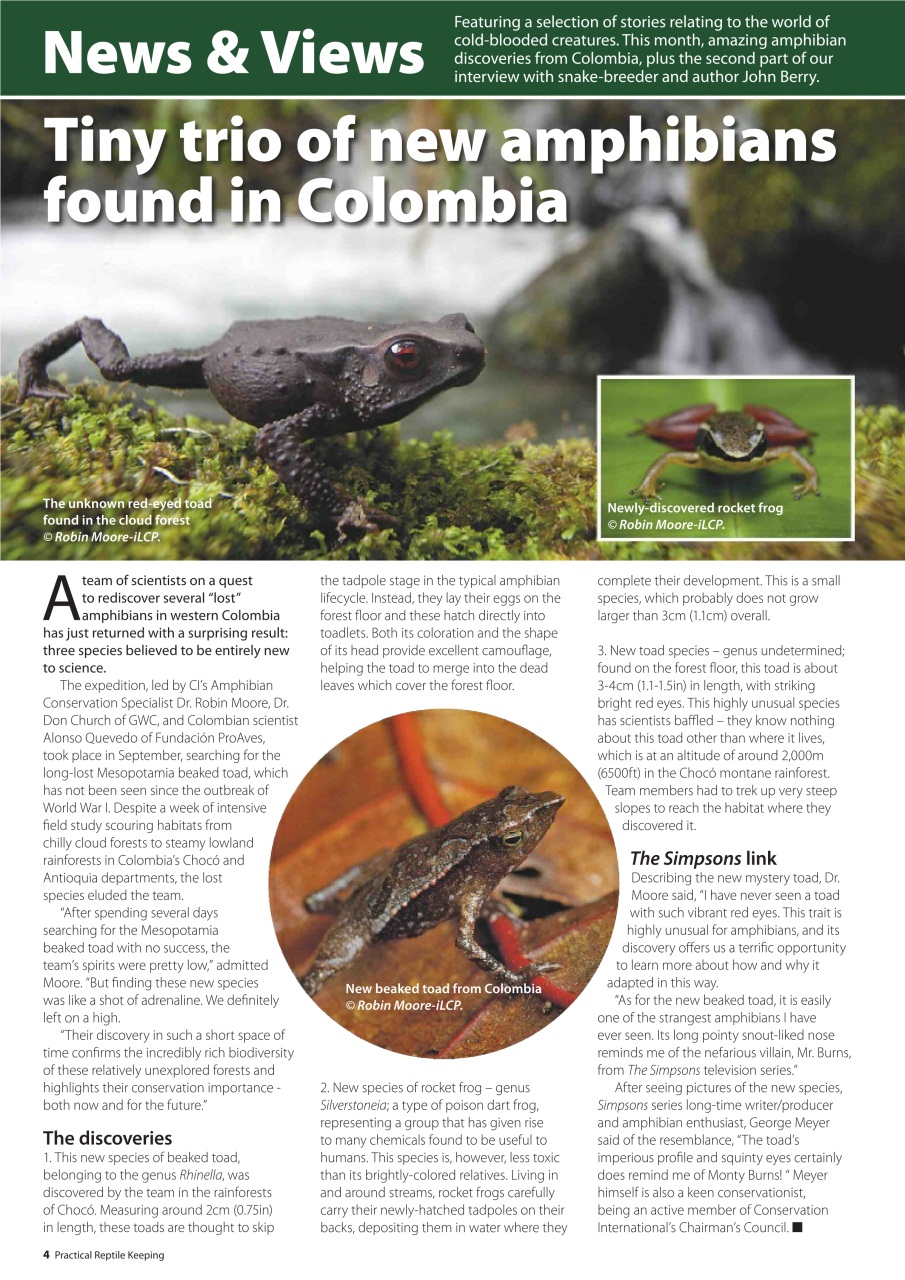 Practical Reptile Keeping Preview Pages