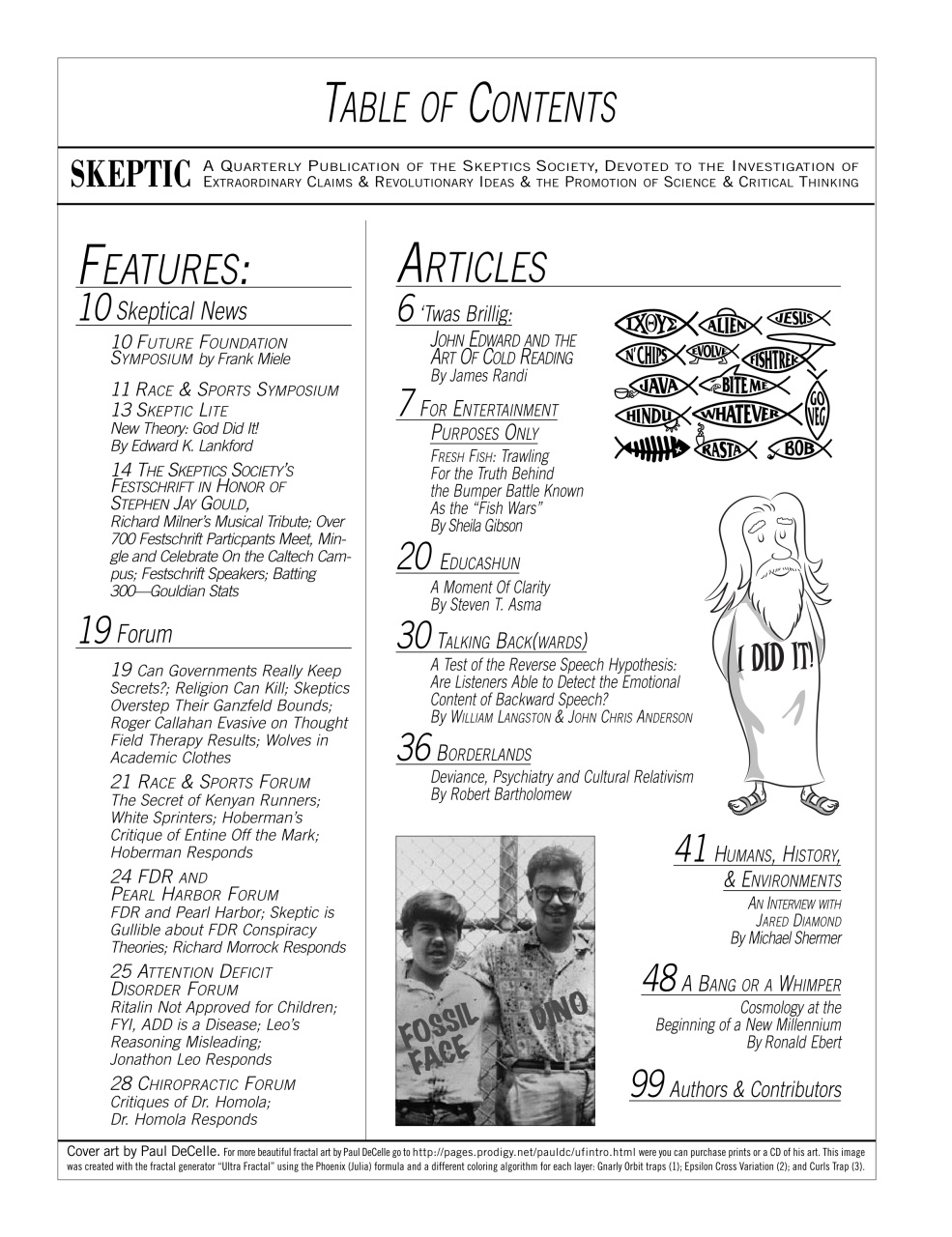 Skeptic Preview Pages