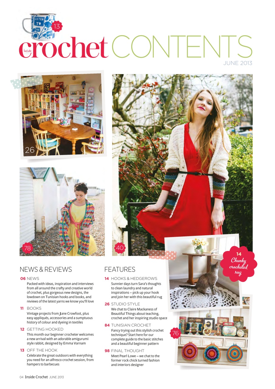 Inside Crochet Preview Pages