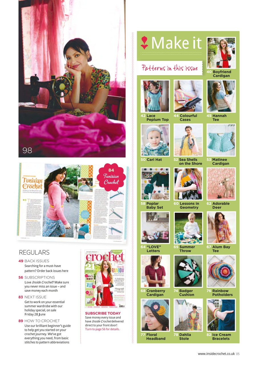 Inside Crochet Preview Pages