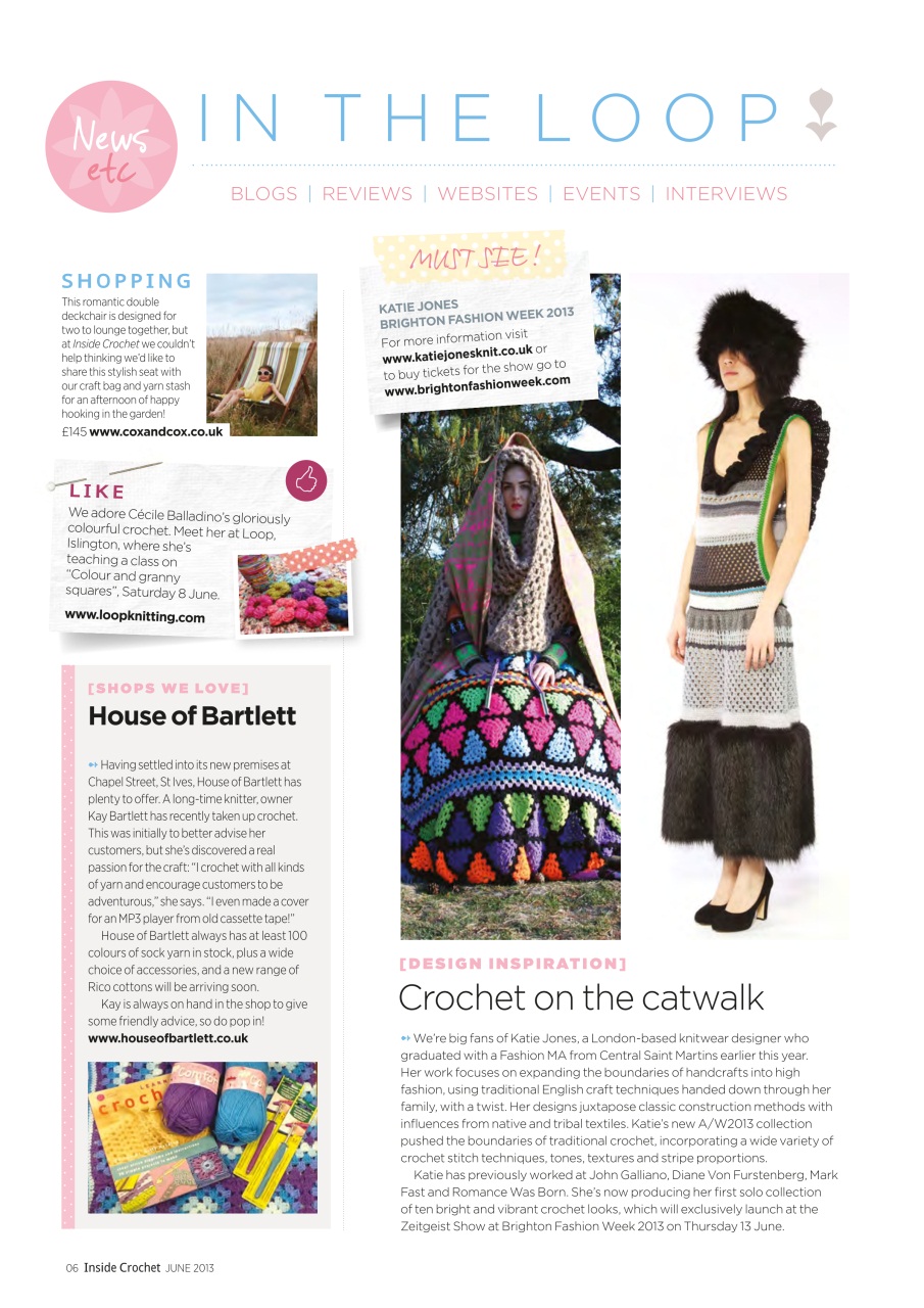 Inside Crochet Preview Pages