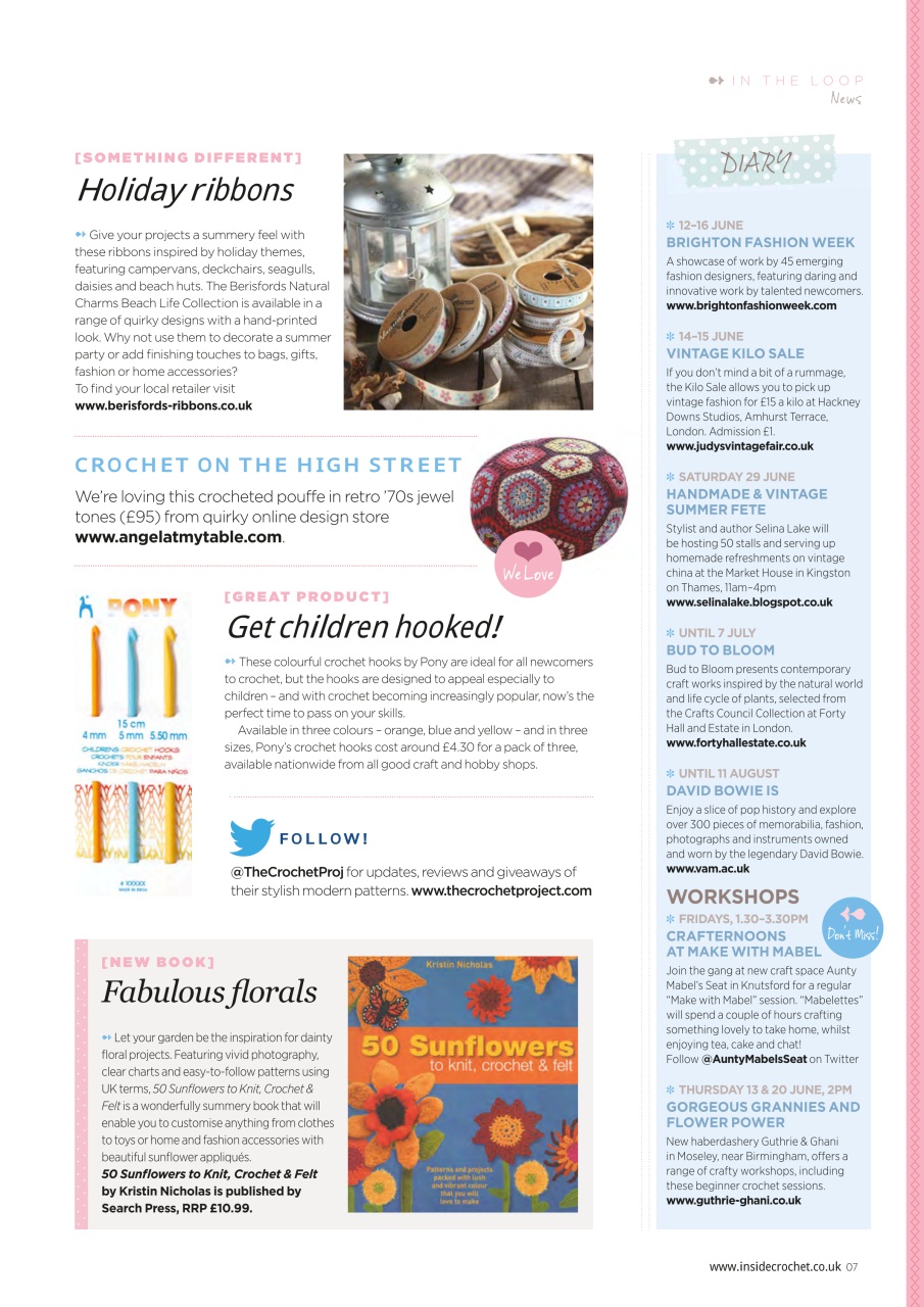 Inside Crochet Preview Pages