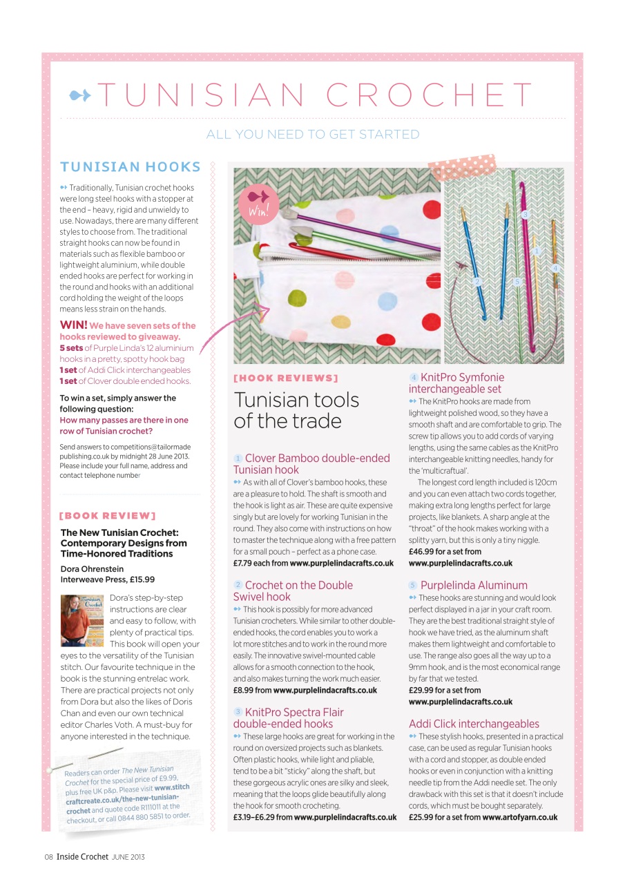 Inside Crochet Preview Pages