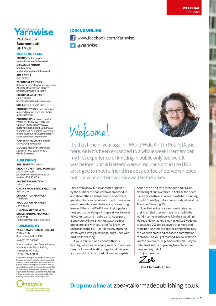 Yarnwise Preview Pages