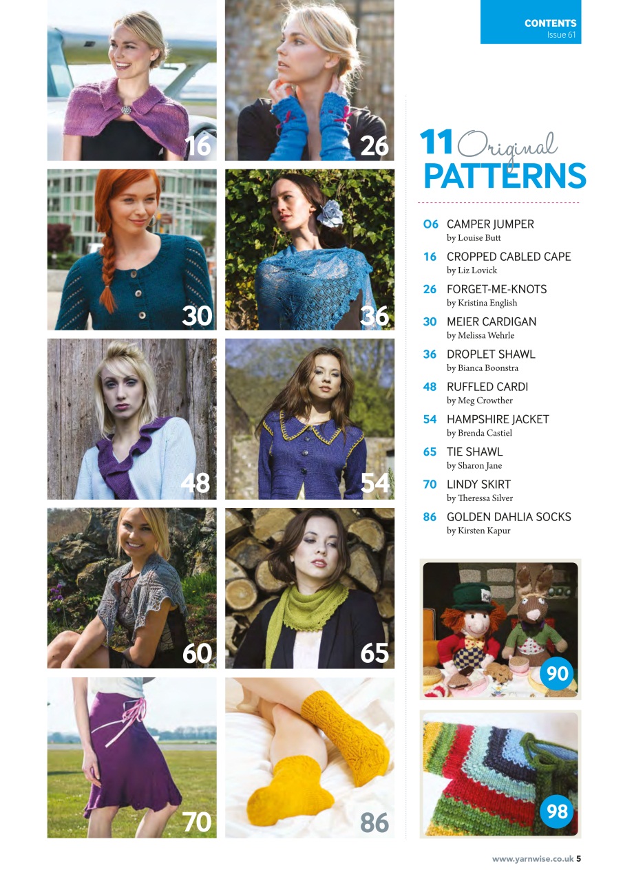 Yarnwise Preview Pages