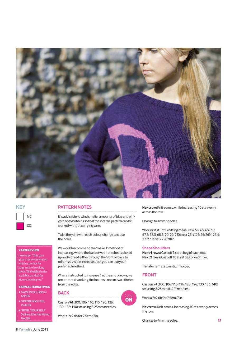 Yarnwise Preview Pages