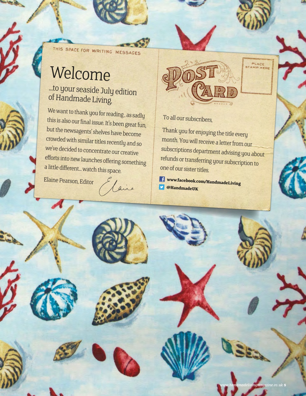 Handmade Living Preview Pages