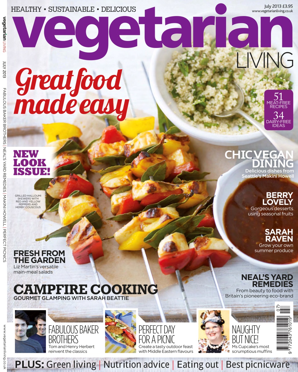 Vegetarian Living Preview Pages