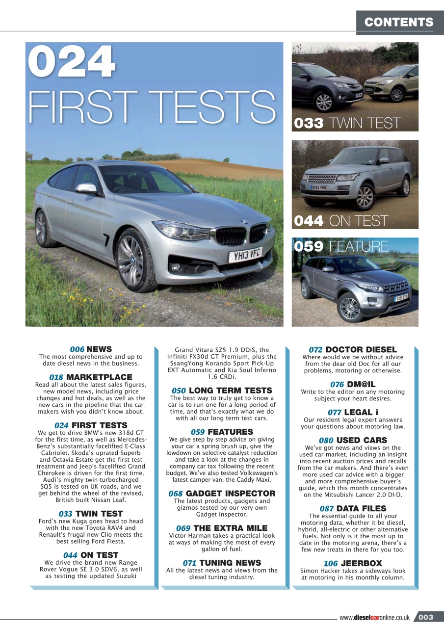 Diesel&EcoCar Magazine Preview Pages