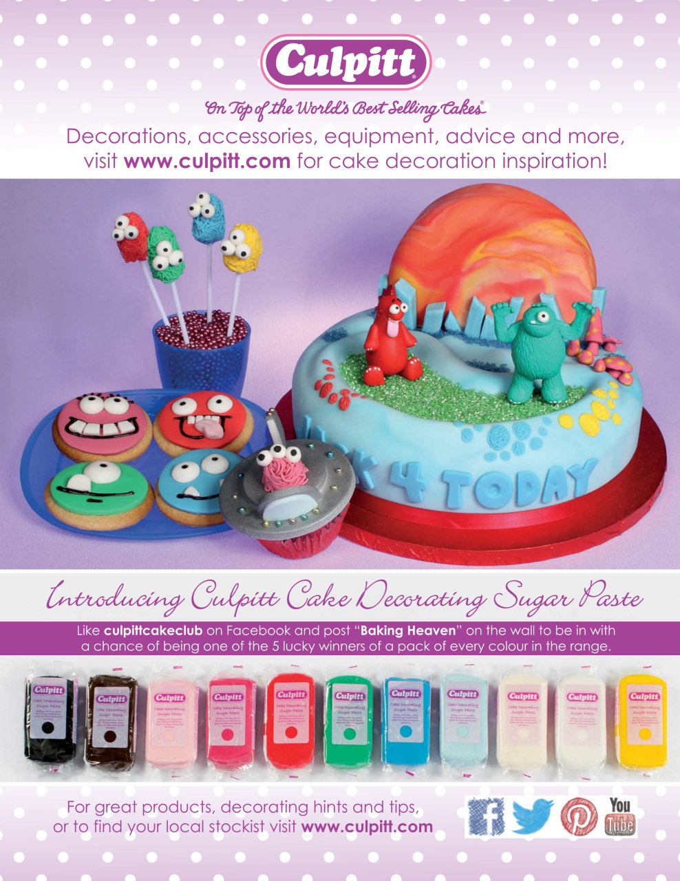 Bake & Decorate Preview Pages