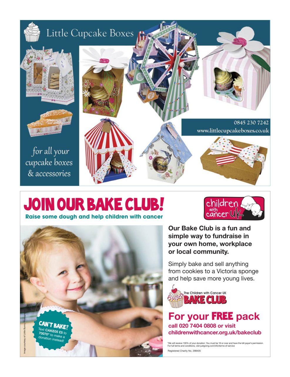 Bake & Decorate Preview Pages