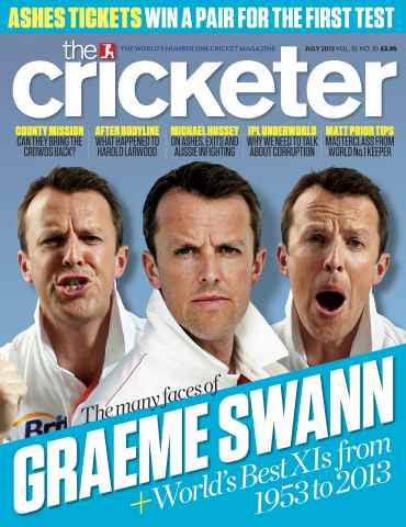 The Cricketer Magazine issue July 2013