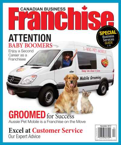 Canadian Business Franchise issue November 2012