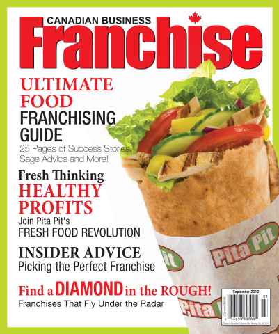 Canadian Business Franchise issue September 2012