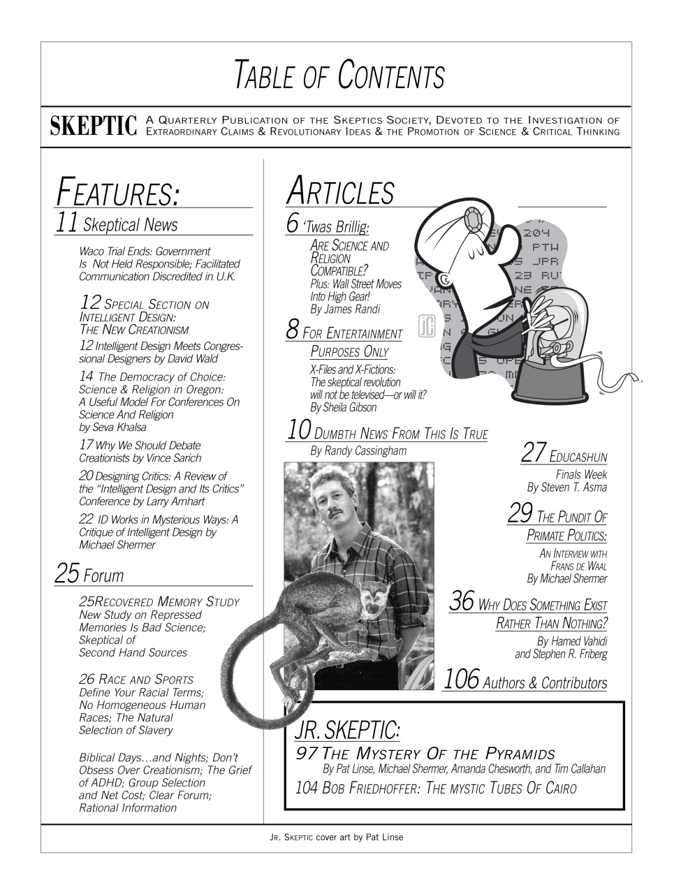 Skeptic Preview Pages