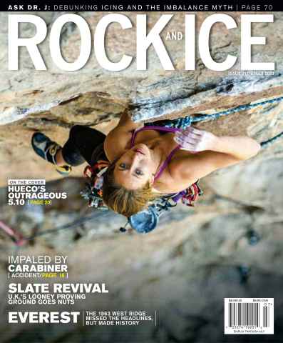 Rock and Ice issue July 2013
