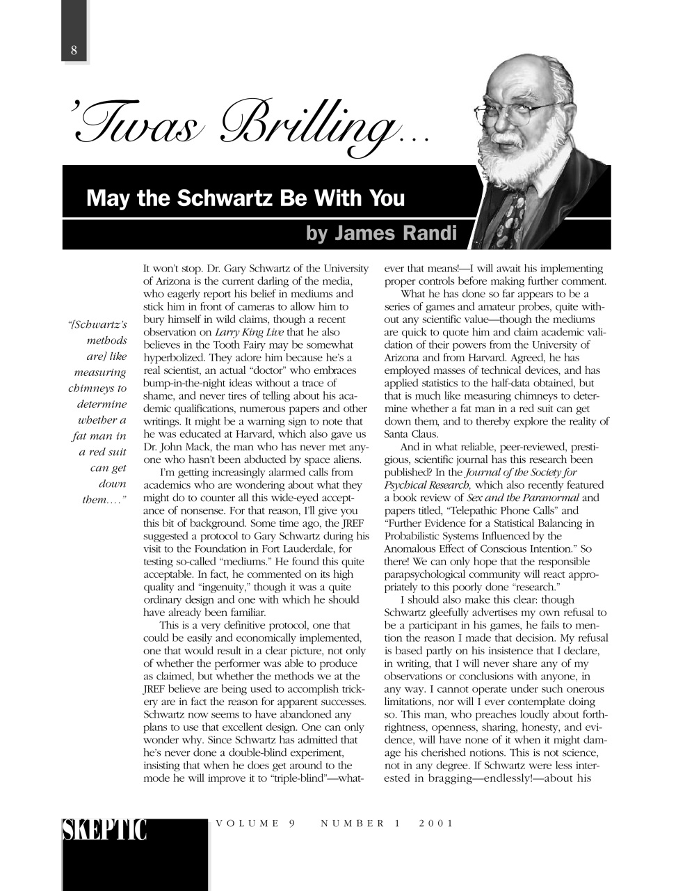 Skeptic Preview Pages