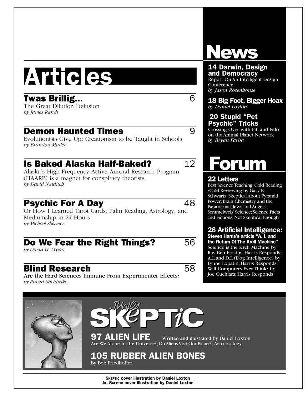 Skeptic Preview Pages