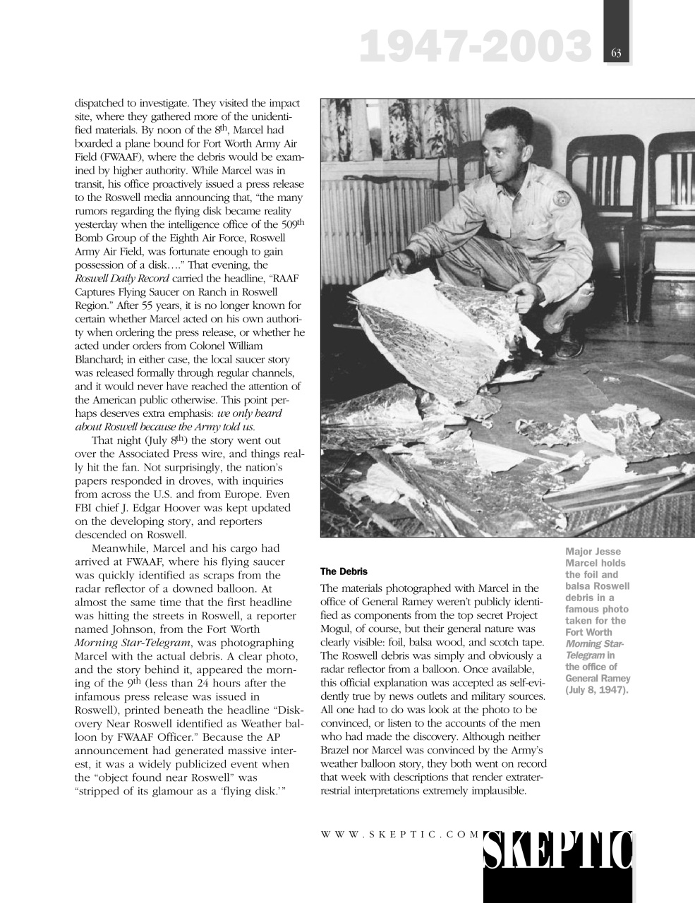 Skeptic Preview Pages