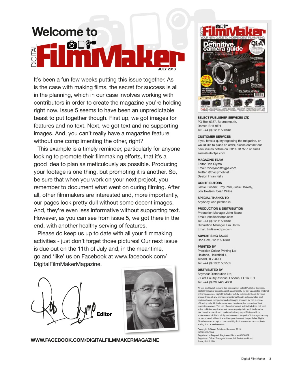 Digital FilmMaker Preview Pages