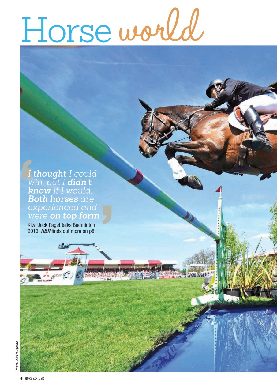 Horse&Rider Magazine - UK equestrian magazine for Horse and Rider Preview Pages