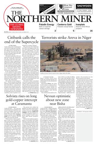 The Northern Miner issue 