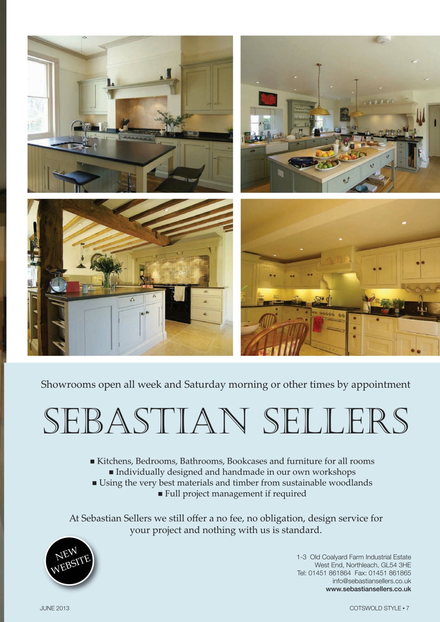 Cotswold Style Preview Pages