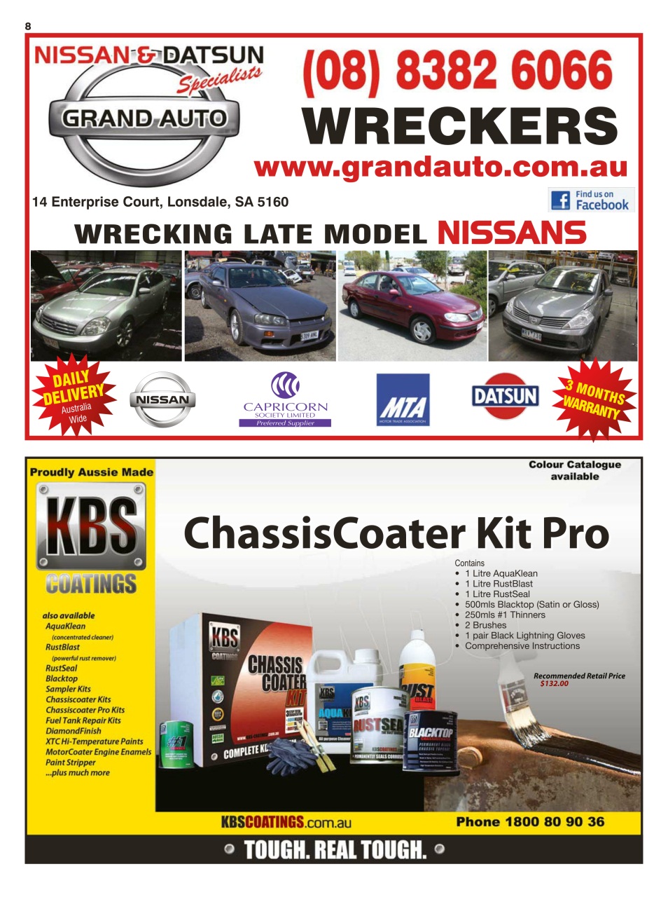 JUST PARTS Preview Pages