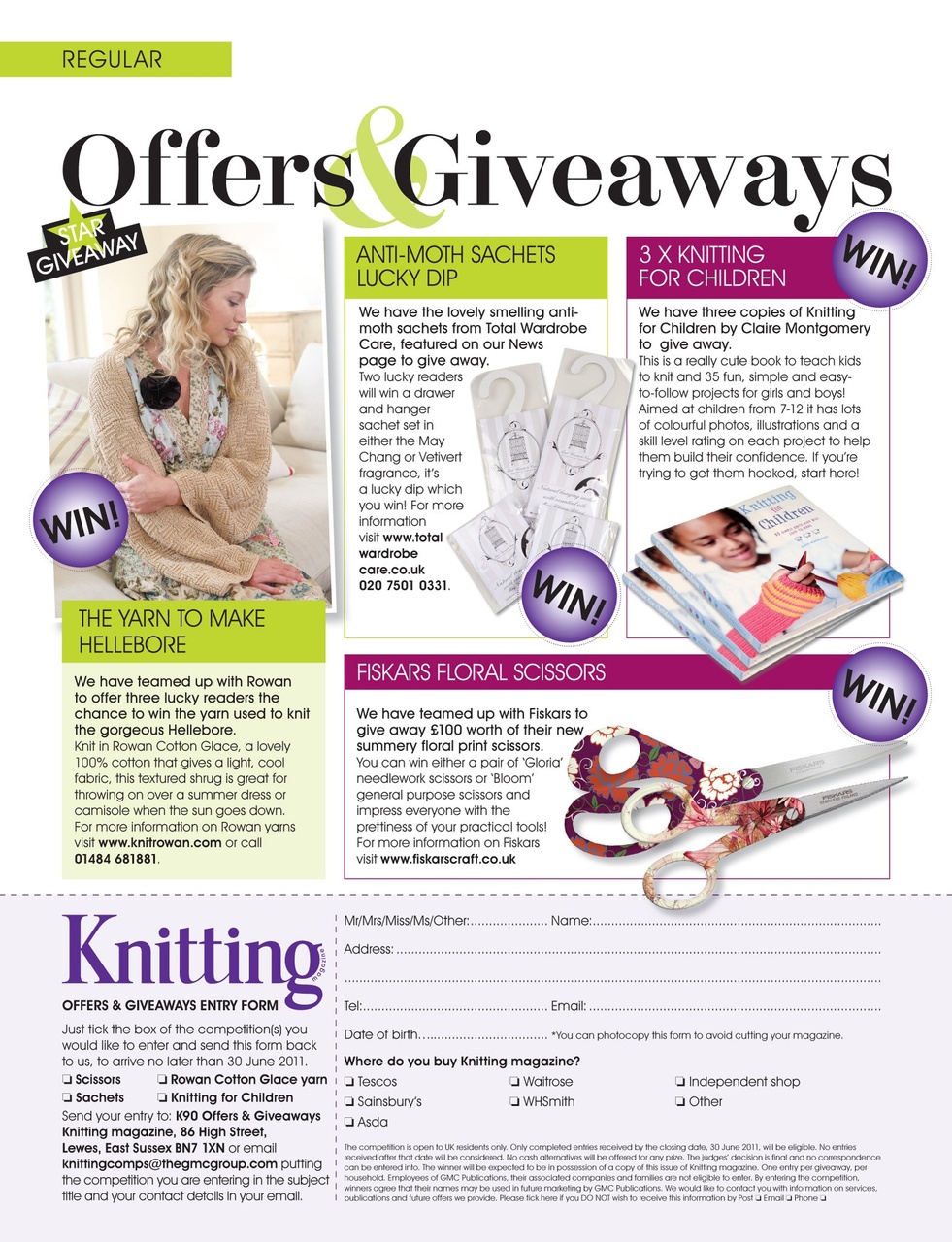 Knitting Preview Pages