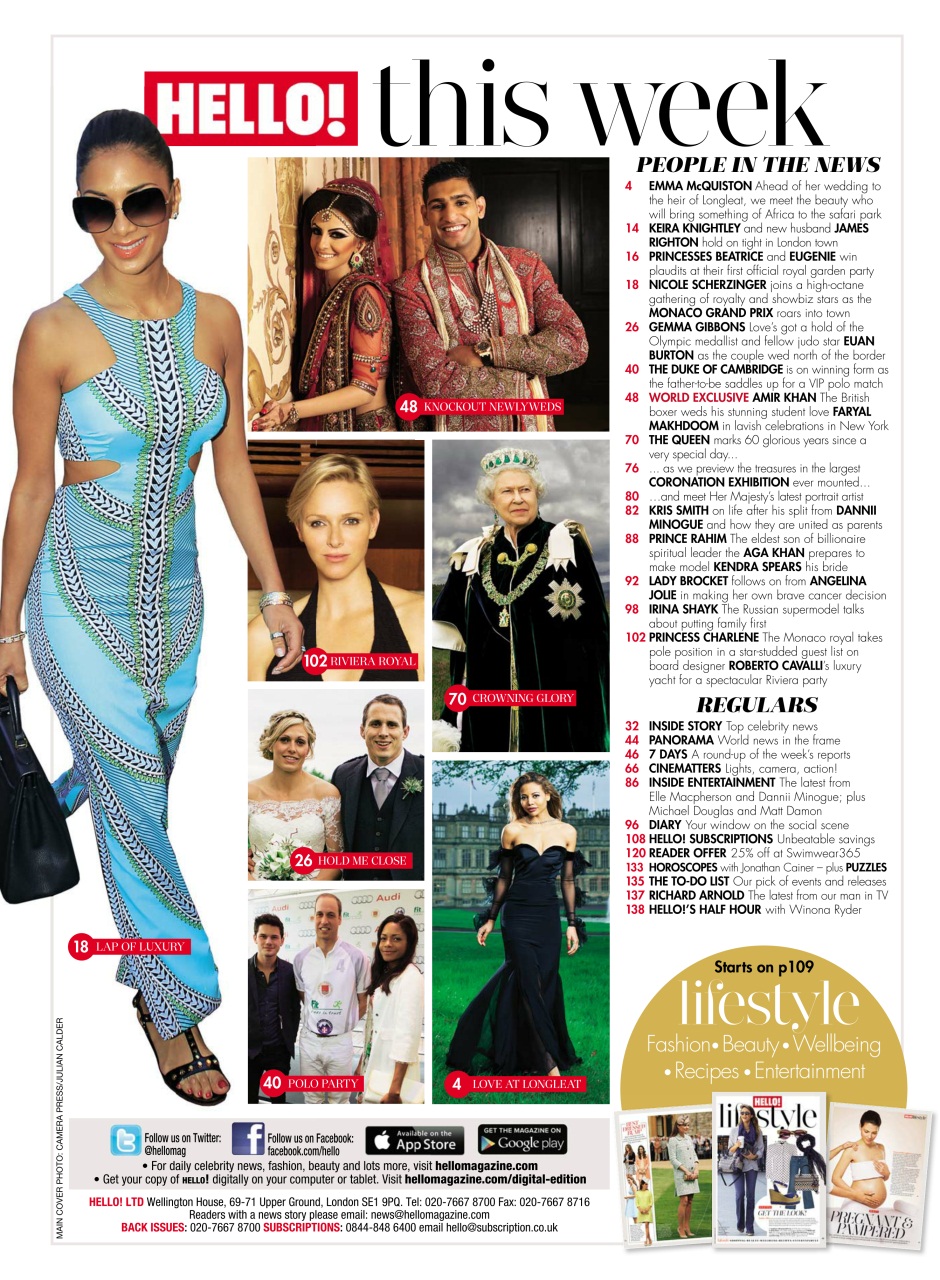 Hello! Magazine Preview Pages